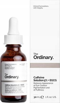 The Ordinary Caffeine Solution 5% + Egcg Serum Pod Oczy Przeciw Obrzękom I Cieniom 30ml