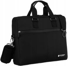 Torba na laptopa z syntetycznego materiału - Peterson