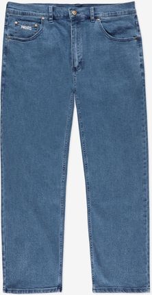 Męskie niebieskie spodnie jeansowe Prosto jeansy Baggy Oyeah W38L36