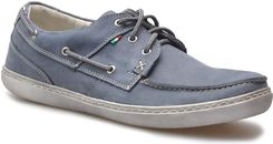 Zdjęcie Mokasyny Mario Boschetti 012/NB Niebieskie lico - Jedwabne