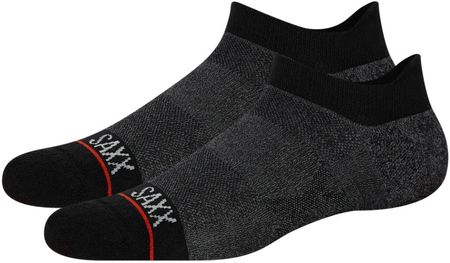 Skarpetki stopki męskie z bawełną SAXX - czarne