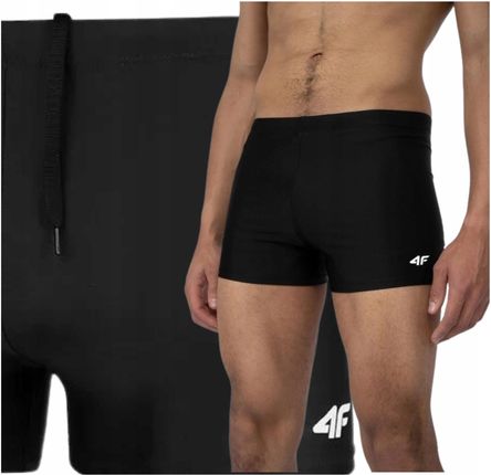 Kąpielówki 4F Męskie Na Basen Plażę Szorty Bokserki Sportowe Czarny r 3XL