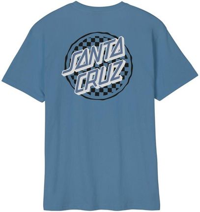 koszulka SANTA CRUZ - Breaker Check Opus Dot T-Shirt Dusty Blue (DUSTY BLUE) rozmiar: M