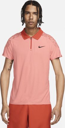 Męska koszulka polo do tenisa Dri-FIT ADV Nike Slam - Różowy
