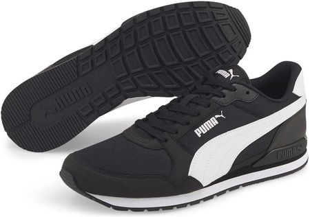 Sneakersy Puma ST Runner V3 Mesh Puma Black-Puma White 38464001 – Czarny
