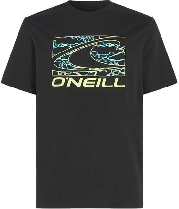 Męska Koszulka z krótkim rękawem O'Neill Jack O'Neill Wave T-Shirt 2850204-19010 – Czarny
