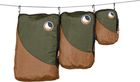 Zestaw pokrowców Ticket To The Moon Travel Cube Set - brown / army green