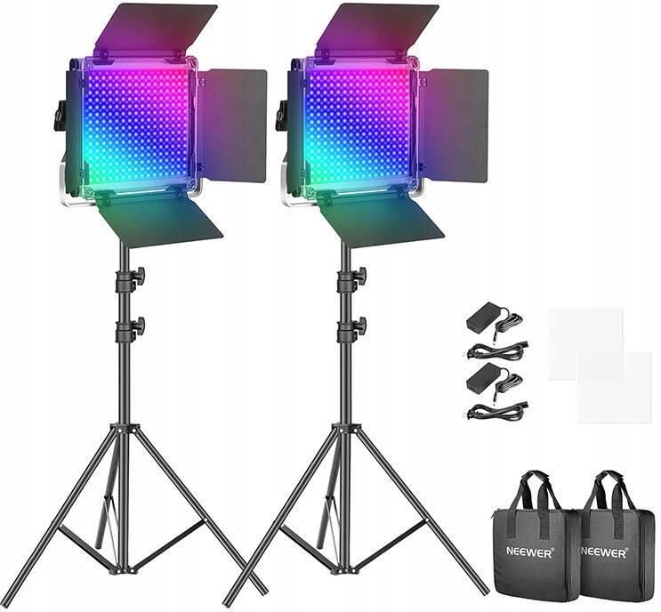 Amazon | Neewer 660 RGB LEDライト APP制御付き 660 SMD LEDs