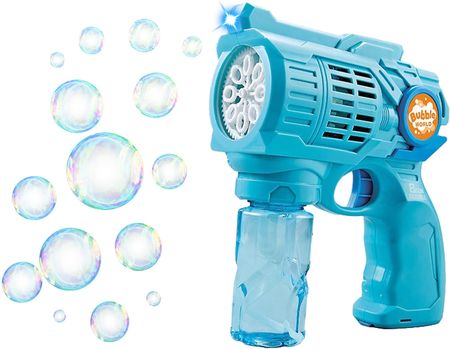Pegaz Toys Pistolet Na Bańki + Płyn Automat Do Baniek Mydlanych Wyrzutnia Bazooka