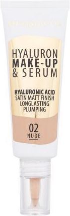 Dermacol Hyaluron Make-Up & Serum Pielęgnujący Podkład W Płynie 25g Odcień 02 Nude