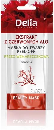 Delia Cosmetics Przeciwzmarszczkowa Maseczka Do Twarzy Peel-Off 8ml