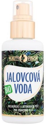 Purity Vision Juniper Bio Water Rozjaśniająco-Detoksykująca Woda Do Twarzy 100ml