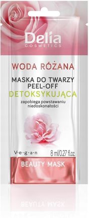 Delia Cosmetics Detoksykująca Maseczka Do Twarzy Peel-Off 8ml