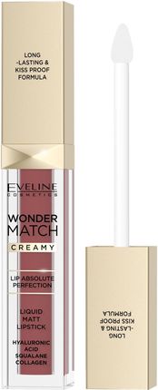 Eveline Cosmetics Wonder Match Matowa Pomadka W Płynie Do Ust 07 Toffee 6,8ml