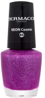 Dermacol Neon Neonowy Lakier Do Paznokci Z Błyszczącymi Drobinkami 5ml Odcień 45 Cosmic