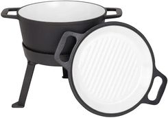 Zdjęcie Kociołek Żeliwny Emaliowany Rossner 3W1 5 L - Puszczykowo