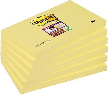 Post-It Karteczki Super Sticky 76X127Mm Żółte (90)