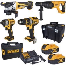 Zdjęcie Dewalt Combo Zestaw 4 Narzędzi + Ładowarka 2X5Ah 18V Dset04P2T2033 - Bytom