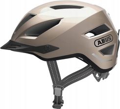 Kask Rowerowy Miejski Abus Pedelec 2.0 Champagne Gold Oświetlenie Led