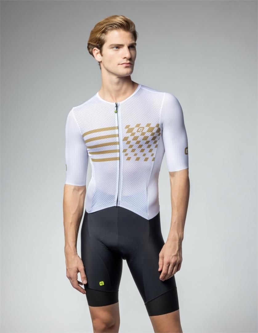 Kombinezon Ale Cycling Play CzarnyBiały Ceny i opinie Ceneo.pl