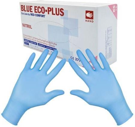 Rękawiczki Nitrylowe Xs Niebieskie Ampri Blue Eco Plus