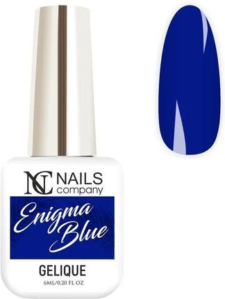 Lakier hybrydowy Nails Company ENIGMA BLUE - 6 ml