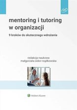 Zdjęcie Mentoring i tutoring w organizacji. 9 kroków do skutecznego wdrożenia - Brodnica