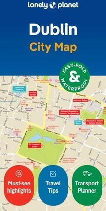 Lonely Planet Dublin City Map - Lonely Planet 
