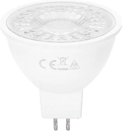Żarówka reflektorek halogen COB MR16 6W/AC/DC12V biały zimny fi50mm