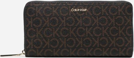 Calvin Klein Portfel damski ze sztucznej skóry K60K610295-0HD Brązowy