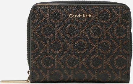 Calvin Klein Portfel damski ze sztucznej skóry K60K608910-0HD Brązowy