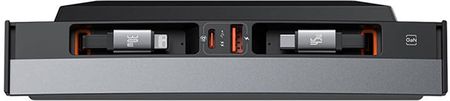 Baseus Hub T-Space USB-C do Lightning dla Tesla Czarny (B0005130011101)