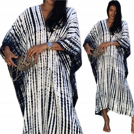 Sukienka Pareo na plażę Plażowe długa Letnia narzutka tunika Boho