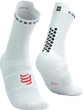 Zdjęcie Compressport Kolarskie Klasyczne Skarpetki Pro Racing V4.0 Run Biały/Czarny - Karlino