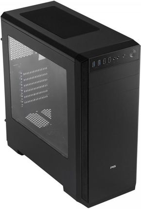Windowsデスクトップ urnal Obudowa komputerowa Ms Pc Fighter V300 Czarna
