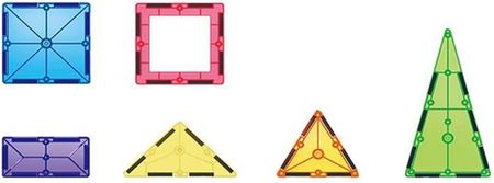 Woopie Magnetyczne Klocki Konstrukcyjne Montessori 3D - zdjęcie 3