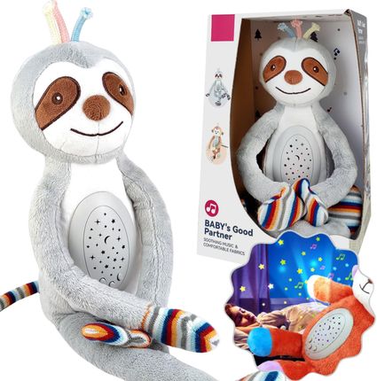 Woopie Baby Interaktywna Przytulanka Projektor 2W1 Usypiacz Lemur - zdjęcie 4