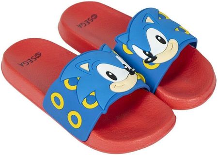 Klapki dla Dzieci Sonic Niebieski Czerwony - 32-33