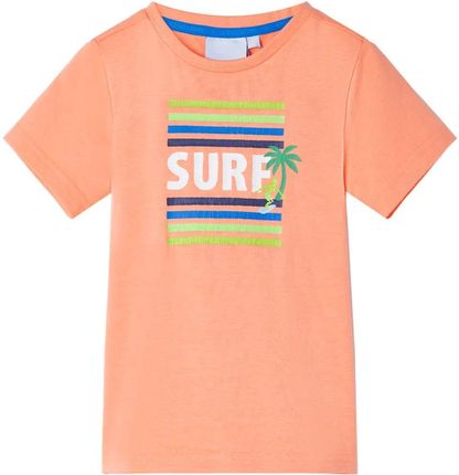 Koszulka dziecięca SURF neon 116 (5-6 lat)