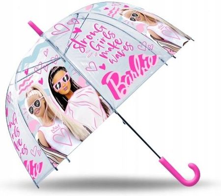 Parasolka Barbie przezroczysta 18cali BB00011