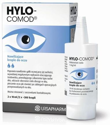 Hylo-Comod krople do oczu 10ml + 10ml