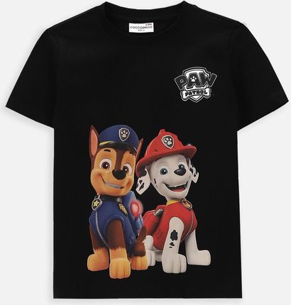 T-shirt Dla Chłopca 92 Czarny Koszulka Psi Patrol Coccodrillo WC4