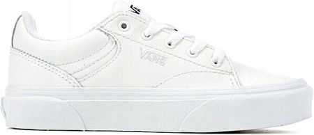 Buty dziecięce młodzieżowe trampki białe Vans Seldan VN0A4U2505R 37
