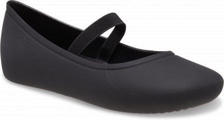 Dziewczęce Balerinki Baletki Półbuty Crocs Brooklyn 209429 Flat 32-33