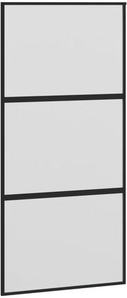 Zakito Europe Drzwi Przesuwne Szklane 102,5x205cm Czarne ZE155200