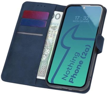 Bizon Etui Case Pocket Do Nothing Phone Granatowe