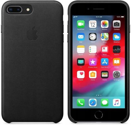 Apple Skórzane Etui Iphone 7 Plus 8 Mmyj2Zm A Czarne Leather Case