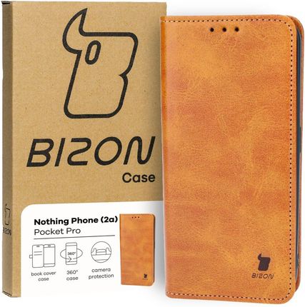 Bizon Etui Case Pocket Pro Do Nothing Phone Brązowe