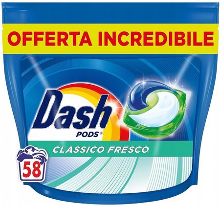 Dash Classico Fresco kapsułki do prania uniwersalne 58szt.