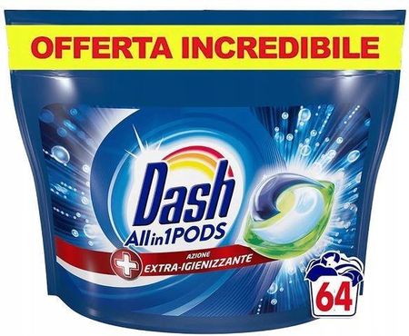 Dash 3in1 universal Kapsułki do prania 54szt.